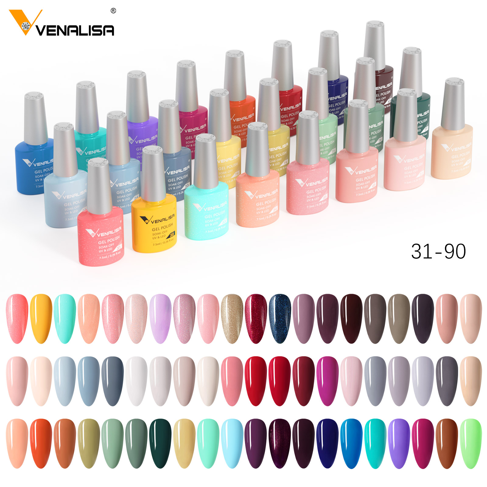 Resin Art Training - VENALISA Esmalte de uñas en gel,