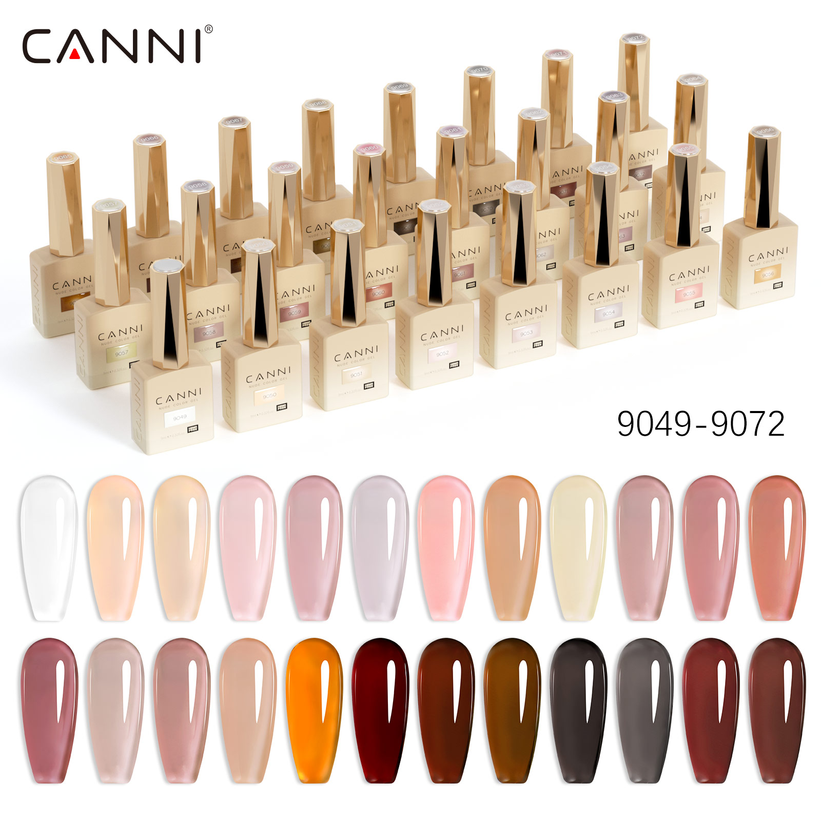 Resin Art Training - CANNI Jelly Color Gel Esmalte de