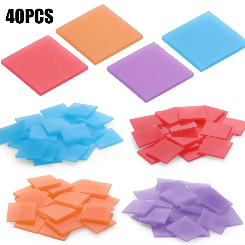 Resin Art Canvas - 40 Piezas de Cera para Pintura