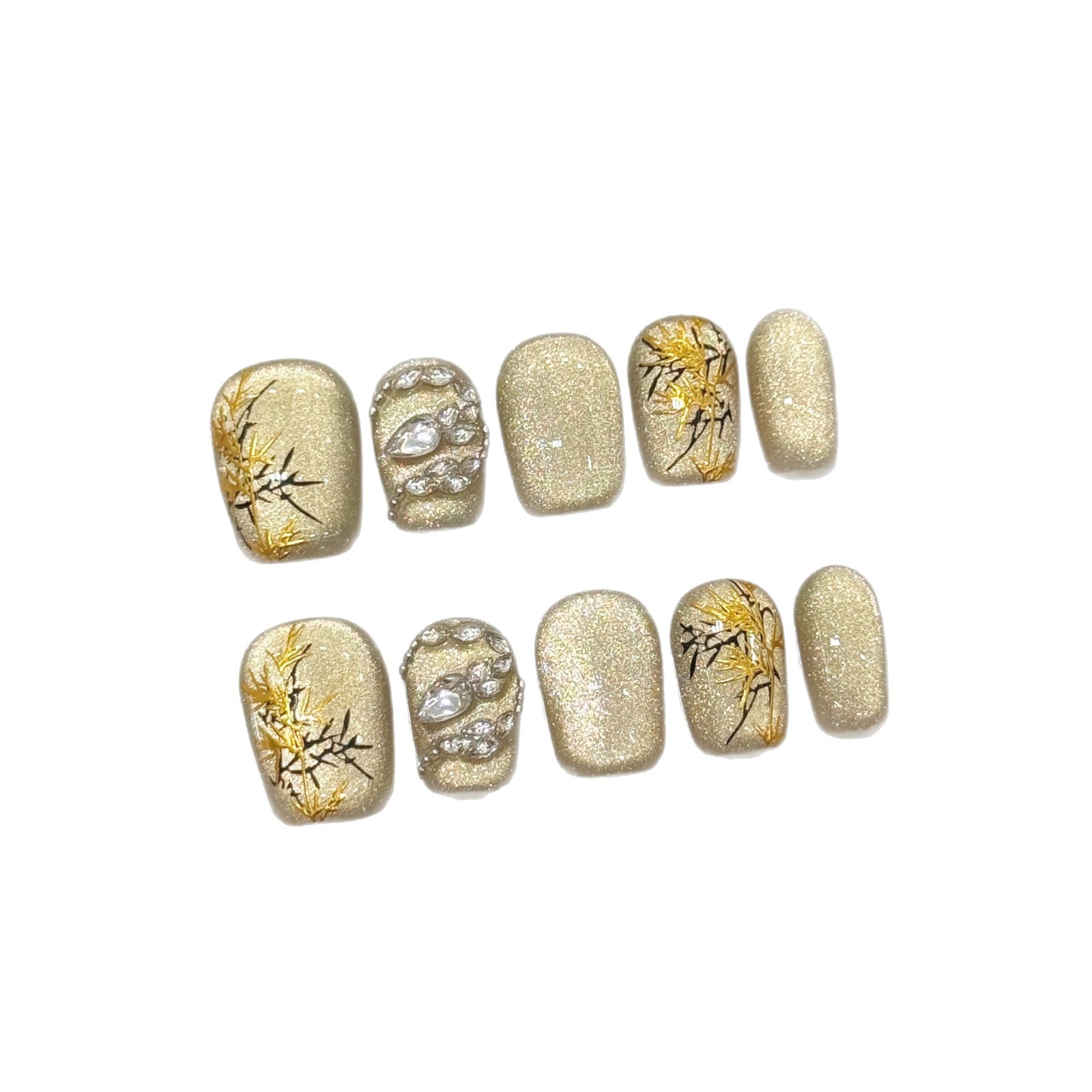 10 Uds nuevo estilo chino hech - Resin Art Glitter reseña y precio