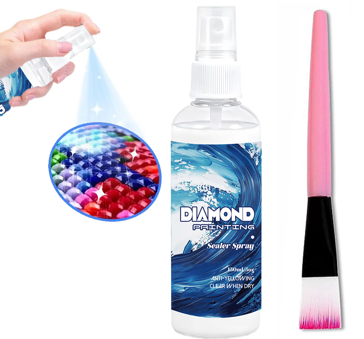 Spray sellador de 150 ml para  - Resin Art Glue reseña y precio