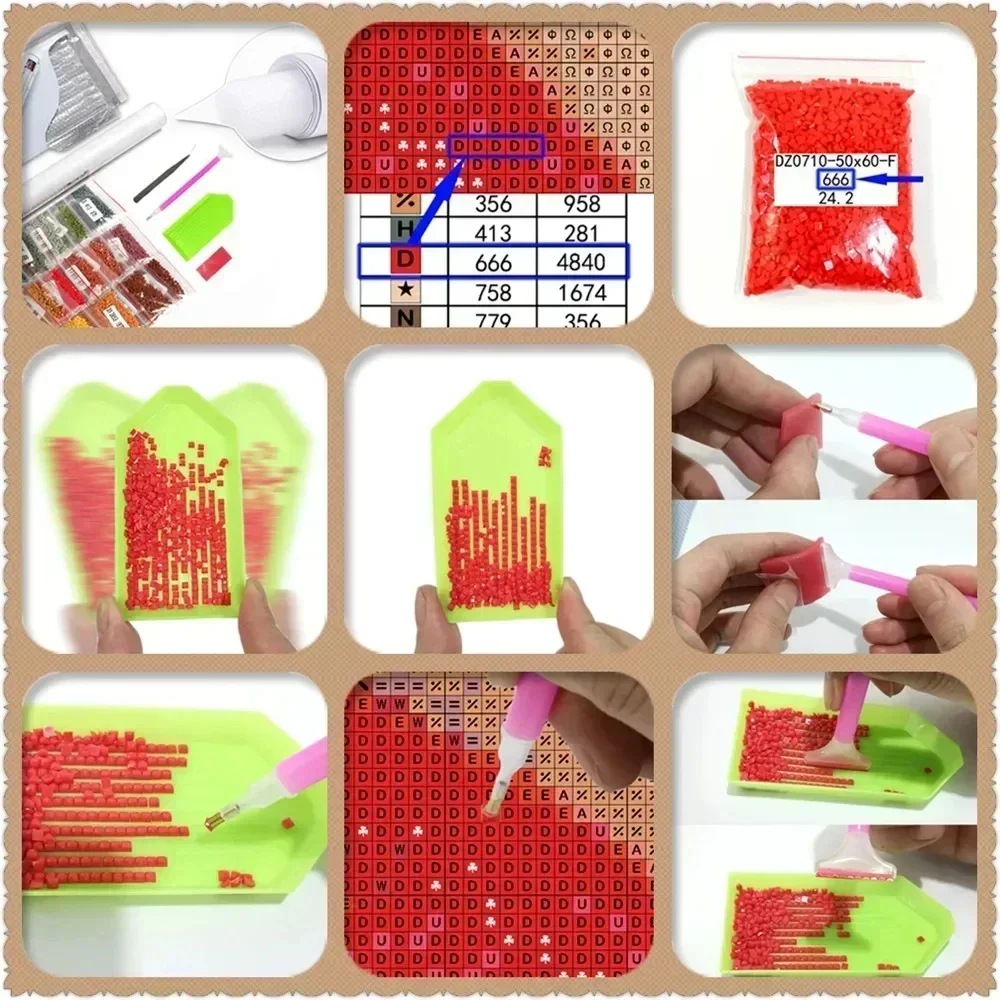 Kit de Pintura de Diamantes de - Resin Art Canvas reseña y precio