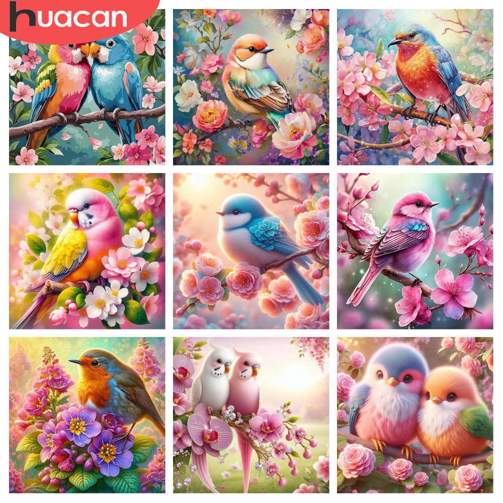 HUACAN-pintura de diamante páj - Resin Art With Rose reseña y precio