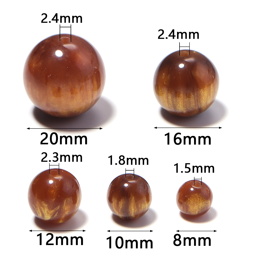 Lote de 5-30 piezas de cuentas - Resin Art Notes reseña y precio