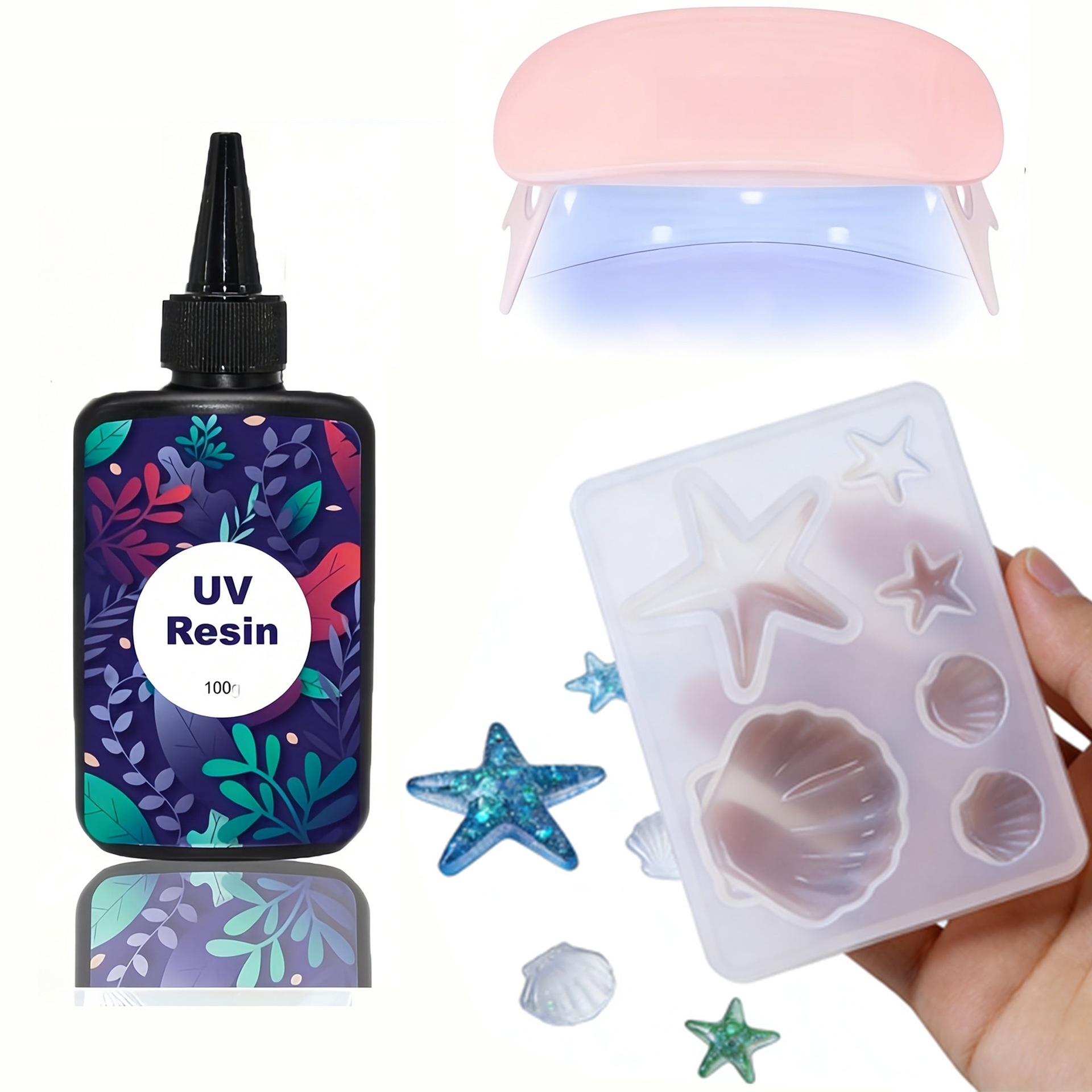 Molde de Silicona para Hacer J - Resin Art Glue reseña y precio