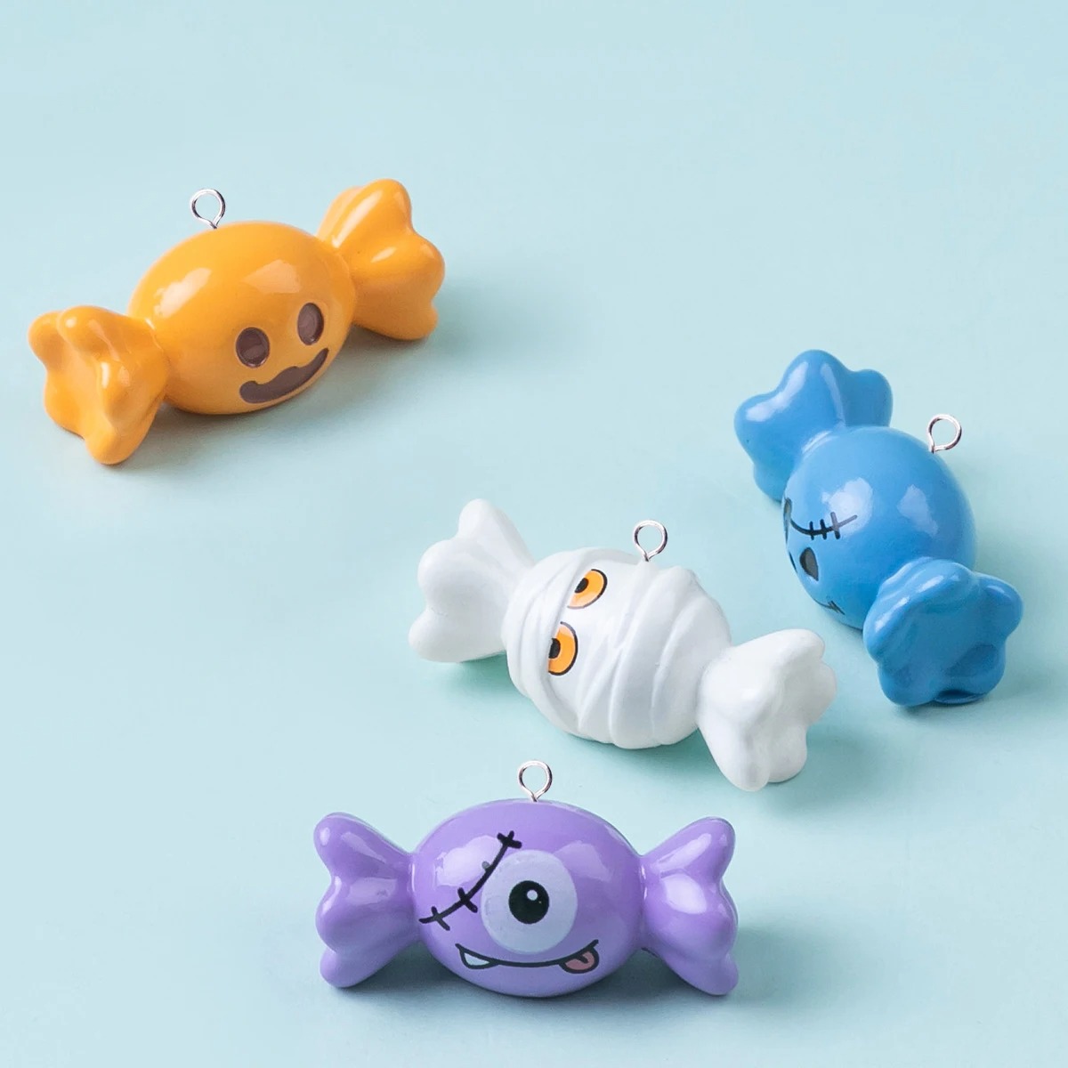 10 piezas de dijes de resina e - Resin Art Notes reseña y precio