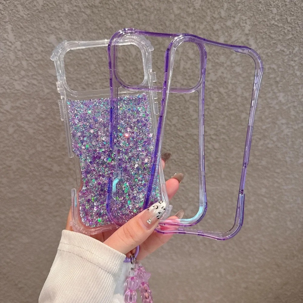 Funda Transparente de Lujo con - Resin Art Glitter reseña y precio