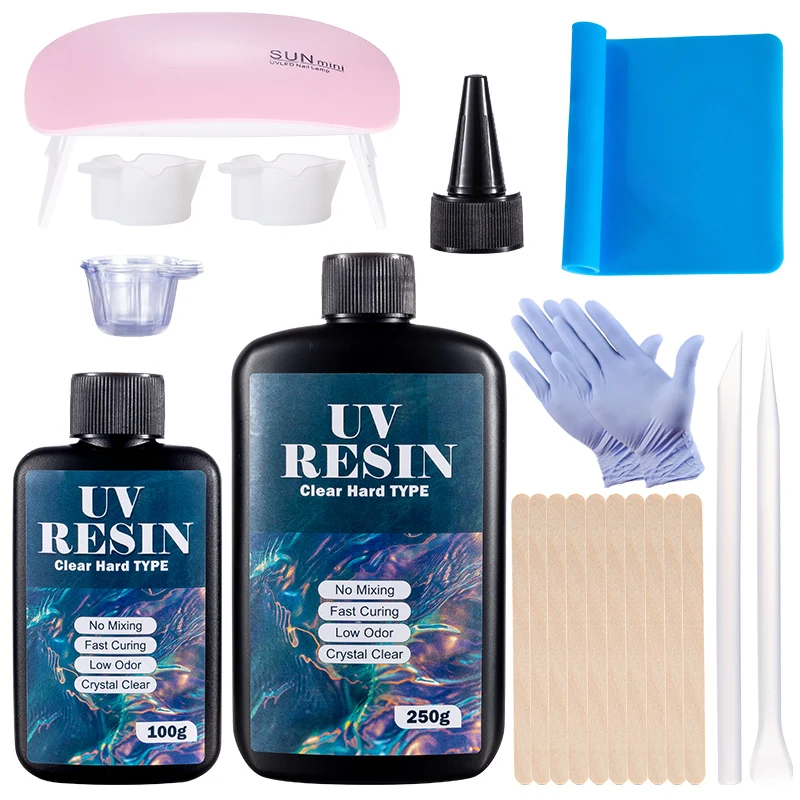 Kit de pegamento de resina UV  - Resin Art Jewellery reseña y precio
