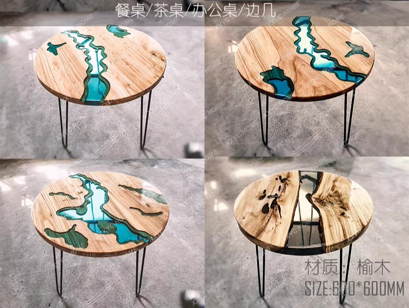 Mesa de comedor de arte creati - Resin Art And Wood reseña y precio