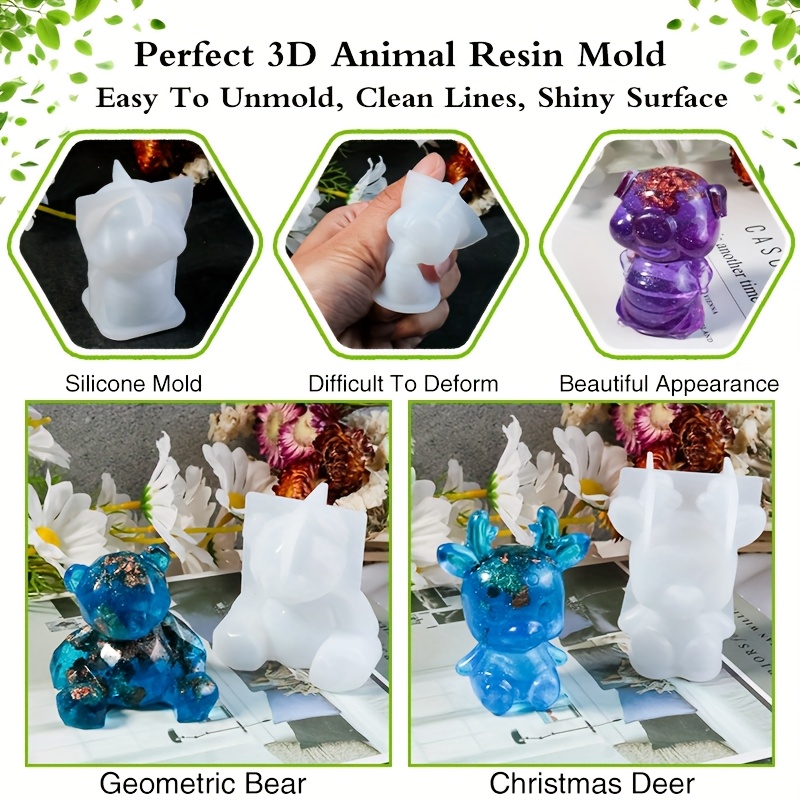 Juego de 19 moldes de resina,  - Resin Art Jewellery reseña y precio
