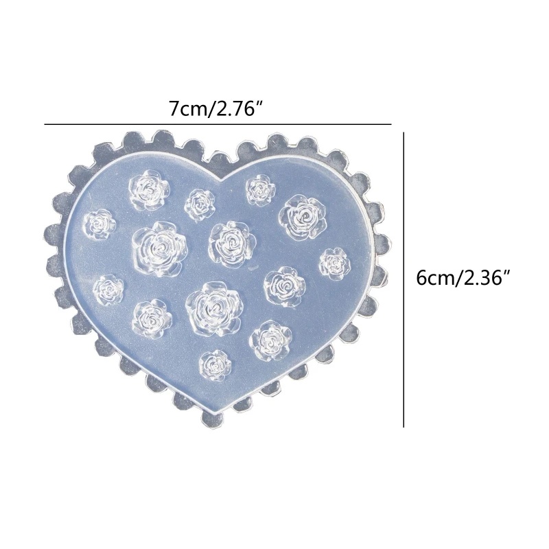 Decoraciones de Uñas con Flore - Resin Art With Rose reseña y precio