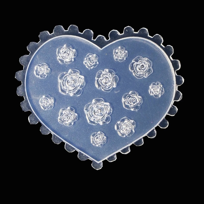 Decoraciones de Uñas con Flore - Resin Art With Rose reseña y precio