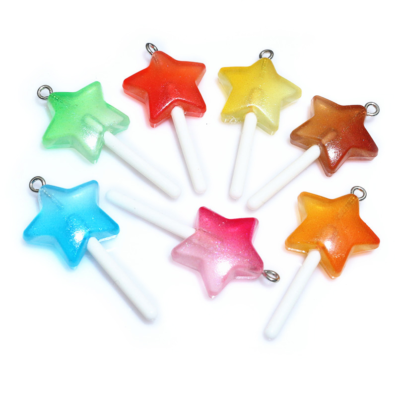 10 colgantes de resina brillan - Resin Art Glitter reseña y precio