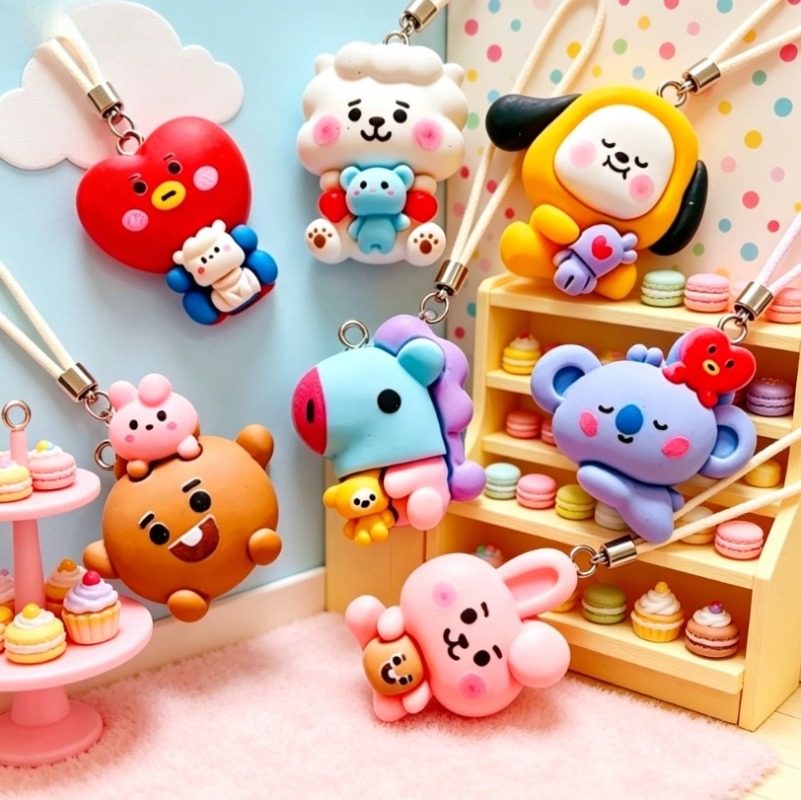 7 piezas de dijes de resina BT - Resin Art Jewellery reseña y precio