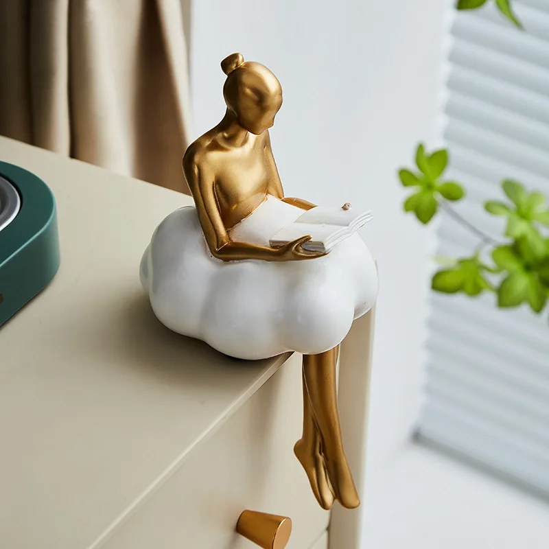 Estatua nórdica de nube para n - Resin Art Aesthetic reseña y precio
