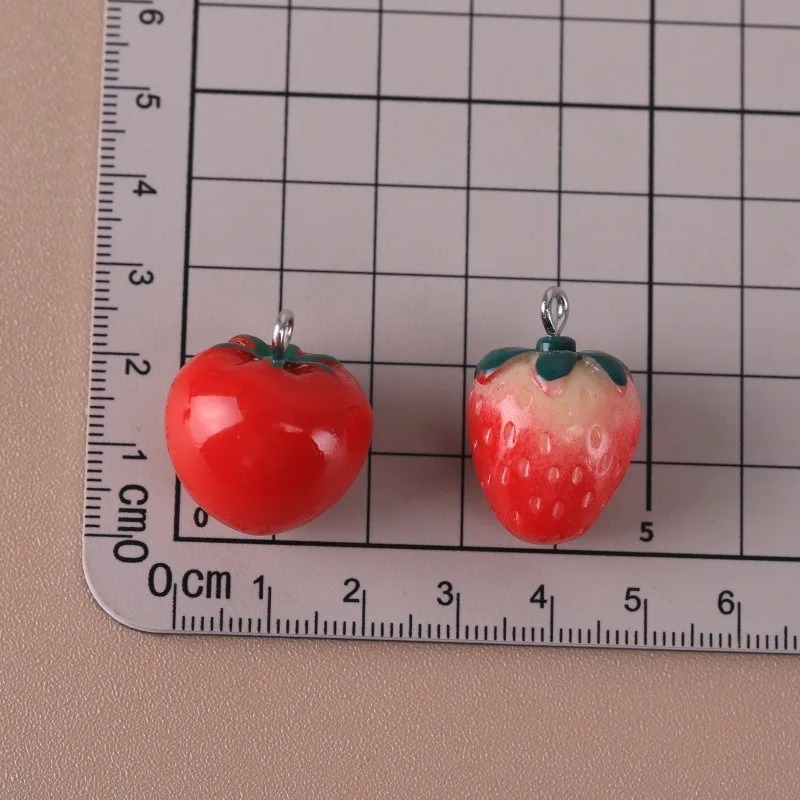 10 piezas de colgantes de frut - Resin Art Diy reseña y precio