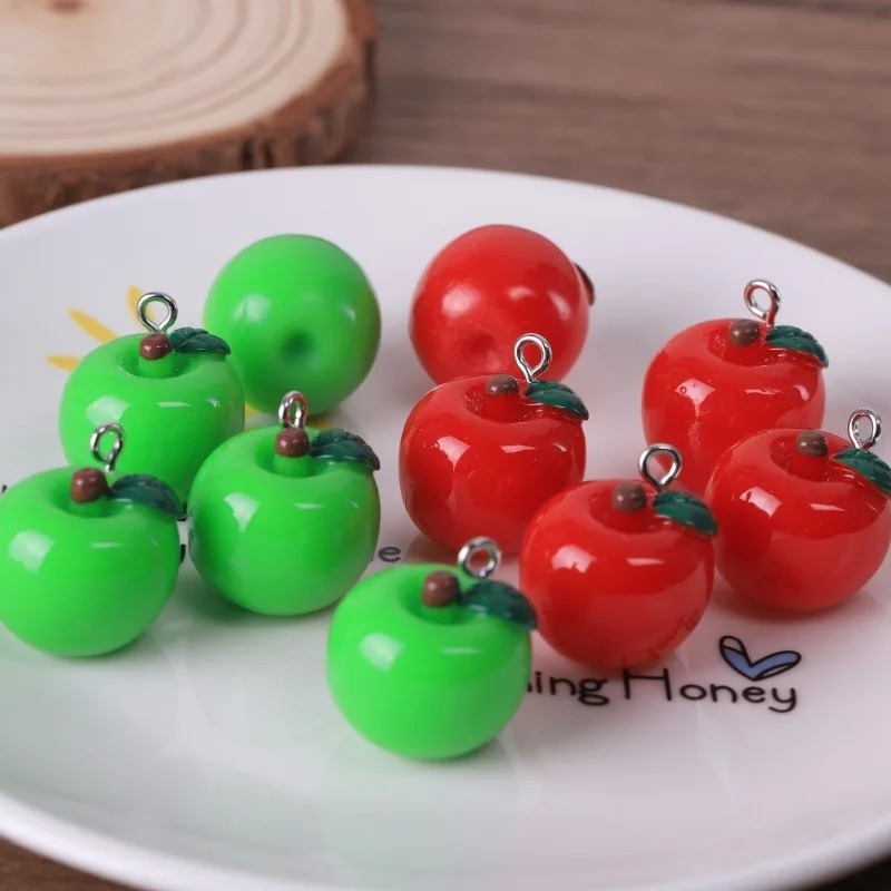 10 piezas de colgantes de frut - Resin Art Diy reseña y precio