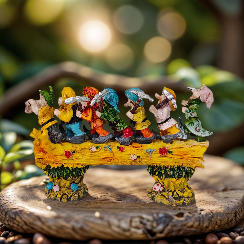 Linda Estatua de los Siete Ena - Resin Art Aesthetic reseña y precio