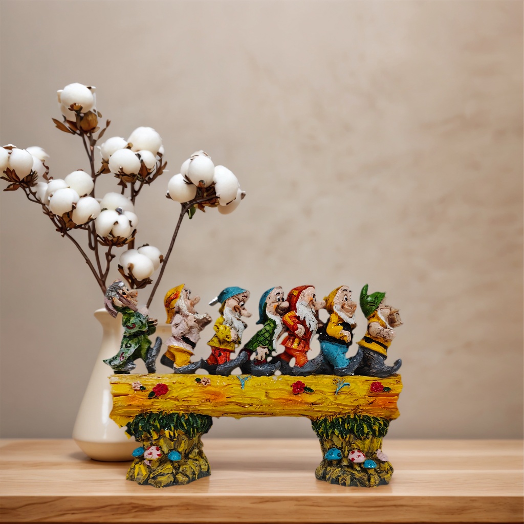 Linda Estatua de los Siete Ena - Resin Art Aesthetic reseña y precio