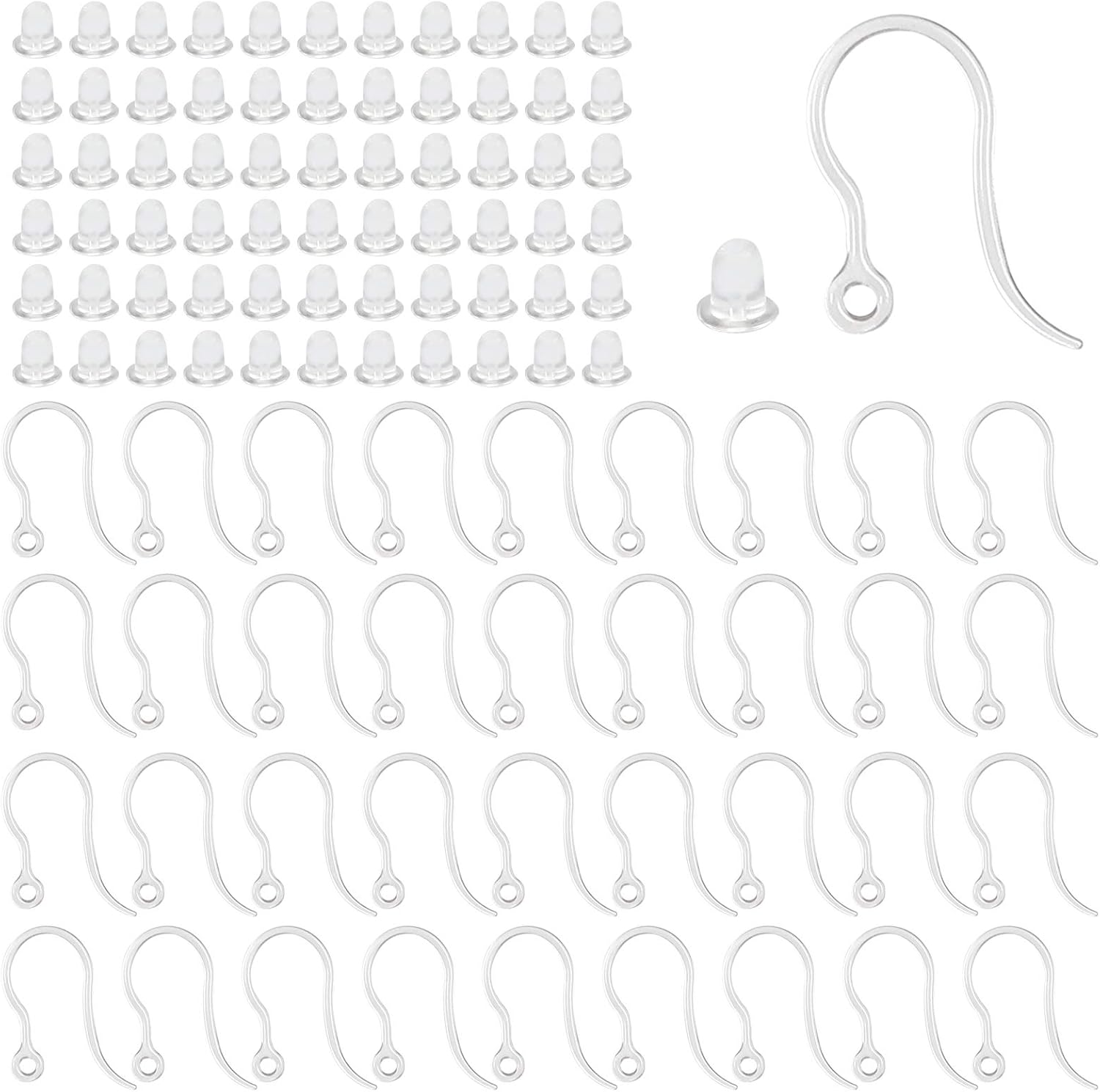 40 Uds. Ganchos para pendiente - Resin Art Materials Kit reseña y precio
