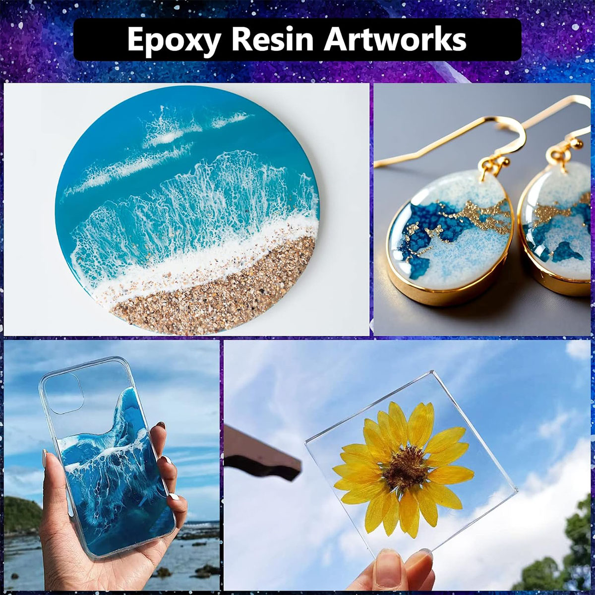 Kit de resina Epoxy transparen - Resin Art And Wood reseña y precio