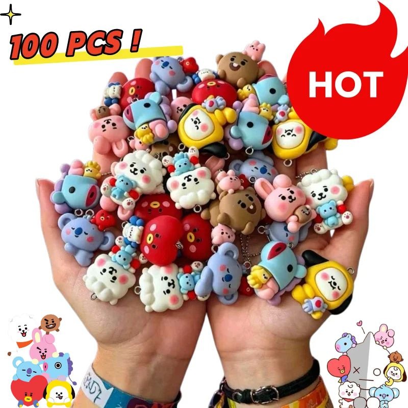 10 piezas de dijes de resina K - Resin Art Jewellery reseña y precio